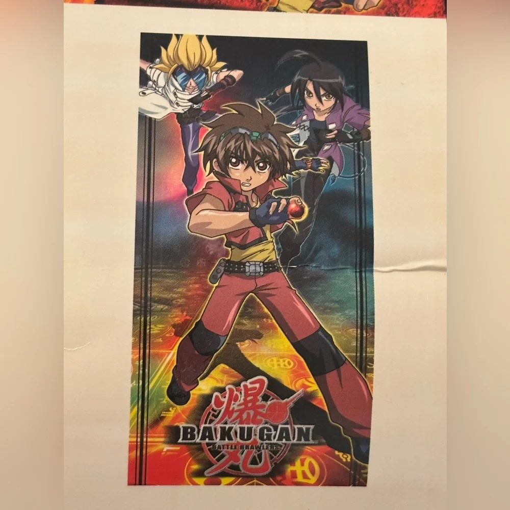NWT Bakugan Battle Brawlers Beach Towel. 30”x60” Dan Kuso 2009 Anime